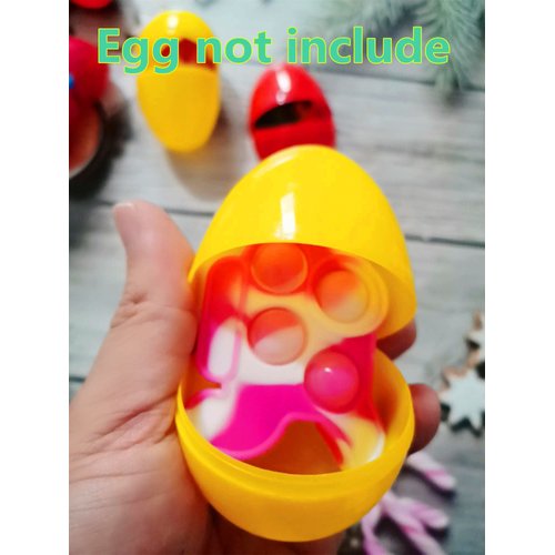 30 Packs Kids Christmas Party Favors and Classroom Students Gifts, Push Fidget Bubble Fidget Sensory Bulk Mini Pop Keychain,Boys Girls Holiday Camp Small Rainbow Activities Prizes