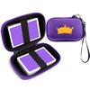 Meetikar Travel Card Games Case Compatible with Card Games Set, Card Case Compatible with UNO Card Case, Playing Card Case, Game Card Holder (Not Including Cards) (Purple)