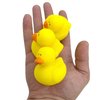 Mandarin Bird Toys 2186 Pk3 Classic Rubber Ducks by M&M - Brightly Colored Classic Rubber Ducks, Squishy, Smooth Shape, Soft Rubber, Fun for Small & Med Birds Budgie Cockatiel Conure Parroltlet