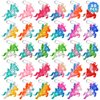 PICcircuit Kids Party Favors Fidget Toys Bulk 30 Pack Mini Pop Fidget Keychain Its,Unicorn Party Favors Unicorn Keychains Toys Unicorn Pinata Stuffers Birthday Party Favors Small Classroom Prizes