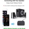 Bluetooth Receiver for Home Stereo RCA, 3.5mm AUX Wireless Audio Adapter for Home and Car Stereo System,NFC-Enabled