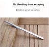 AKOAK 5 Pcs Stainless Steel Scraper Multifunctional Professional Pedicure Tools to Remove Dead Skin Callus Knife Scraping Pedicure Tools