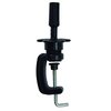 YANTAISIYU 2 Pieces Wig Mannequin Head Stand Cosmetology Manikin Head Stand Holding Clamp Mannequin Head Training Head Stand Adjustable Wig Head Holder Clamp (Black)