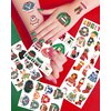 20 Sheets Ugly Sweater Temporary Tattoos Stickers,188 Pieces Christmas Ugly Sweater Themed Tattoos Stickers Party Decoration Supplies Party favors for Kids Adults