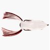 SOUTHERN LURE Scum Frog Painted Trophy Series Topwater Bass Fishing Hollow Body Frog Lure with Weedless Hooks, White, 5/8 Ounce (SCMTRO)