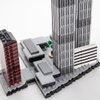 CubiMythx World Trade Center Building Blocks and Construction Toy, Collectible Architecture-Themed Model to Build and Display, Great Gift for Building Fans (982 PCS), 1:2000 Scale - Limited Nameplate