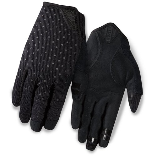 Giro La DND Womens Mountain Cycling Gloves - Black Dots (2021), Medium