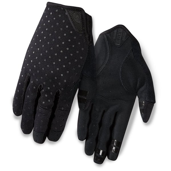 Giro La DND Womens Mountain Cycling Gloves - Black Dots (2021), Medium