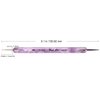 Osaka Japan Professional Double-Sided Dotting and Marbling Nail Art Tool with Purple Swirl Handle