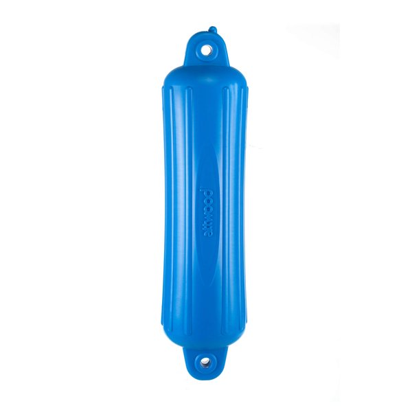 Attwood 9355BD1 SoftSide UV-Resistant Marine Boat Fender, Blue, 5-Inch x 22-Inch