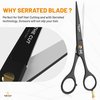 "The Cut Factory- 6.5” Professional Hair Scissors - High Carbon 420 Stainless Steel Hair Cutting Scissors, Ultra-Sharp Barber Shears for Salon & Home - Ergonomic for Men, Women, Kids & Babies"