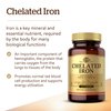 Solgar - Chelated Iron Tablets 100 Count, Promotes red Blood Cell Production & Produces Healthy Energy - 2 Pack
