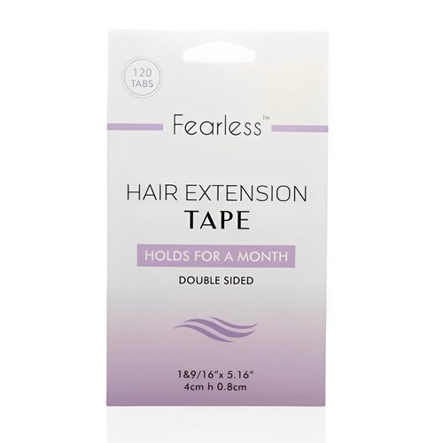 Fearless Tape - Hair Extension Tape, Monthly – 120 Tabs/Envelope for Tape-In Hair Extensions