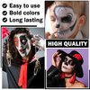 Blue Face Body Paint Pro Water Based Face Paint Washable for Adults and Kids,Halloween SFX Cosplay Clown Zombie Vampire Skeleton Stage Makeup-Blue