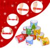 Garma 48Pcs Christmas Slap Bracelets and Silicone Bracelets for Kids, Xmas Bulk Slap Wristbands Rubber Bracelets Set for Christmas Birthday Party Favors Supplies New Year Stocking Stuffers Gifts