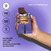 TRUBAR Vegan Protein Bar, Smother Fudger Peanut Butter, Gluten Free, Plant Based Protein, Dairy Free, Non GMO, Soy Free, No Sugar Alcohols, 12G Protein, 12G Fiber, Healthy on the Go Snack Bars, 12 CT