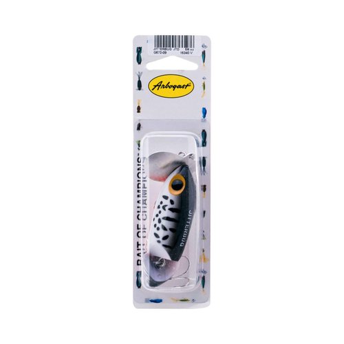 Arbogast Jitterbug Topwater Bass Fishing Lure - Excellent for Night Fishing, Coach Dog Orange Belly, G670 Jointed (3 1/2 in, 5/8 oz) (G670-09)