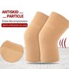 Knee Sleeves, 1 Pair, Could Be Worn Under Pants, Lightweight Knee Compression Sleeves for Men Women, Knee Brace Support for Joint Pain Relief, Arthritis, ACL, MCL, Sports, Injury Recovery, Beige M