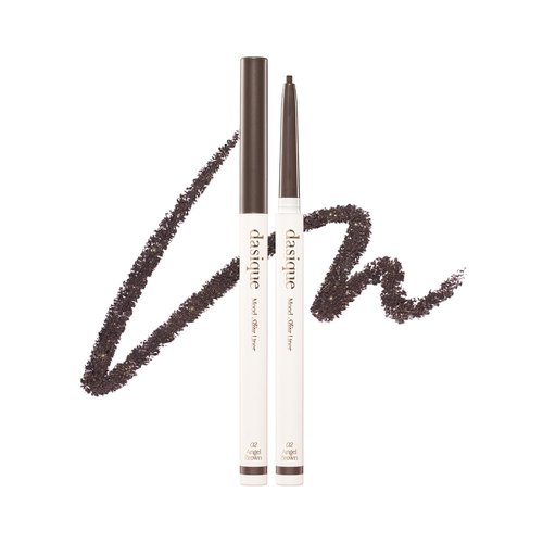 dasique Mood Slim Liner (08 Cotton Pink) | Waterproof Eyeliner | Soft Gliding | Retractable | Eye Contour | Aegyosal