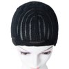 ItsUHair Braided Wig Cap for Wig Making 2Pcs Crochet Wig Caps with Adjustable Strap Combs No Slip Breathable Crochet Cornrown Cap