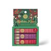 Holiday Lip Balm Set: All-Natural Shea Butter, Beeswax, Coconut Oil, & Vitamin E Infused Lip Care (3 Pack, Mistletoe Kisses)