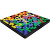 Mattel Games Blokus Shuffle UNO Edition Strategy Board Game, Family Game with Colorful Pieces and UNO-Themed Action Cards