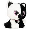 GUND P.Lushes Designer Fashion Pets Lady Luna Cat Premium Stuffed Animal Soft Plush, Black and White, 6”