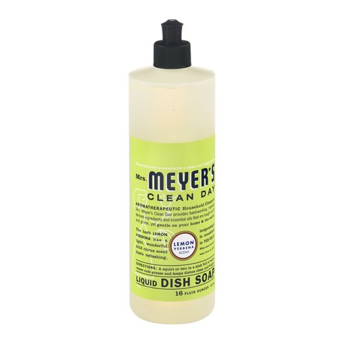 Mrs. Meyer's Liquid Dish Soap Lemon Verbena, 16 FL OZ