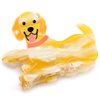 Yussti Golden Retriever Hair Claw Clips for Women Girls Cute Small Hairpins Hairgrips For Short Long Hair Doggie Gift Idea For Her Daughter Puppy Lovers Set of 1