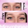 Magnetic Eyelashes with Eyeliner 5 Pairs Eyelashes Natural Look Cat Eye Lashes Magnetic Lashes with Applicator and Magnetic Eyeliner Waterproof Reusble Lashes Kit by Mavphnee