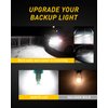 AUXITO Error Free 912 921 LED Bulb Reverse Lights Backup Lights 4000 Lumens/Pair Extremely Bright CSP 9-SMD 906 W16W T15 LED Bulbs Plug and Play for Backup Reverse Lights, 6500K White (Pack of 2)