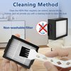 Filter Replacement for iRobot Roomba e, i and j Series i7 i7+/plus i3 i3+ E5 E6 E7 i4 i6 i6+ i8 i8+ Robot Vacuum Cleaners Parts 4639161, 6 Pack High Efficiency Filter + 1 Cleaning Brush