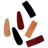 6 Pcs Velvet Snap Hair Clips Simple Hair Barrettes Hairpins Hair Accessories for Women and Girls