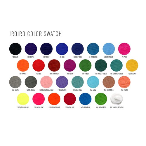 340 Neon Blue Premium Natural Semi Permanent Hair Color