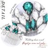 Yean Crystal Bridal Hair Comb Wedding Hair Piece Rhinestone Hair Accesories for Bride and Women