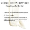 Leonor Greyl Natural Conditioner for Dry and Damaged Hair, Creme Regeneratrice Paris - Detangle, Hydrate, Strengthen & Protection, 3.3 FL Oz