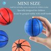 Creative Puzzle Cube Basketball Shape Puzzle Cube Little Treasure Cube Basketball Shaped Kids Puzzle Cube Sensory Fidgeting Puzzle Cube for Stress Relief Brain Development (Blue-RED-Orange)