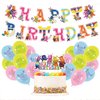 The Backyardigans Birthday Party Decoration The Backyardigans Party Supplies Include HAPPY BIRTHDAY Banner Balloons Cake Topper Cupcake Toppers Cartoon Party Decoration