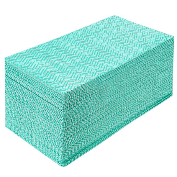 JEBBLAS Cleaning Towels Dish Towels and Dish Cloths Reusable Towels,Handy Cleaning Wipes, Great Dish Towel, Disposable, Absorbent, Dry Quickly 60 Sheets/Pack,Green