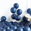 147 Pcs Blue Birthday Party Decorations, Haze Gray Nude Navy Blue Dog Paw Balloons Arch Garland Kit with Bone Foil Balloons for Boys Girls Baby Shower Blue Puppy Theme Birthday Party Supplies