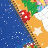 2PCS Christmas Crafts for Kids Ages 4-8 Sticker Paint Books Includes Elf Santa Penguins Snowman and More Designs Gift Party Create 20 Pictures Sticker Sheets are Separate
