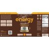 Perk Energy Original Chai Latte Flavored Drink Powder (20 Servings) - Gluten-Free, Peanut-Free