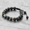 Mystiqs Kids and Adults Matching Lava Rock & Camouflage Natural Stone Ajustable Bracelet Essential Oil Diffuser for Aromatherapy Ideal for Anti-Stress or Anti-Anxiety