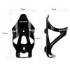 Wiel 100% Full Carbon Fiber Bicycle Bike Light Drink Water Bottle Cage Holder (2Pcs All Black)