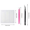 1248 Pieces French Tip Nail Stickers French Manicure Kit Self-Adhesive Nail Tips Guides for Nail DIY Decoration Stencil Tools (48 Sheets) with 1Pcs Tweezers And 1Pcs Nail Cuticle Pusher Rubber