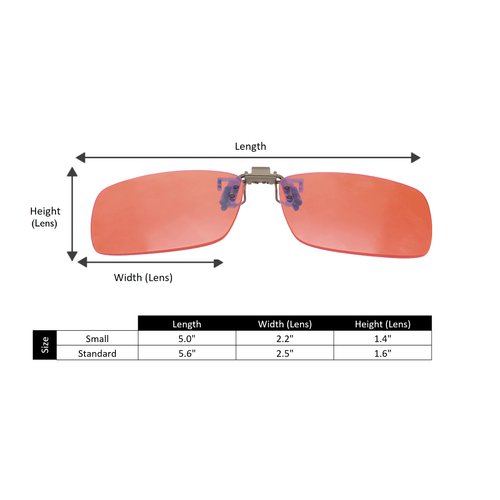 BRADDELL OPTICS Indoor FL-41 Rose & Outdoor FL-60 Brown Amber Clip-on Blue Blocking Anti Glare Computer Reading Glasses for Migraine Light Sensitivity, Photophobia and Fluorescent LED Lighting
