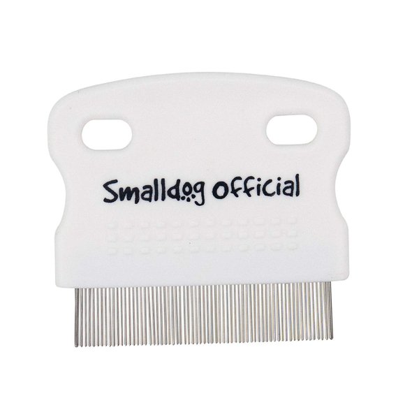 Tear Stain Remover - Fine Tooth Metal Comb to Clean Dogs Eye Boogers - Steel Pet Cleaner and Grooming Accessories - Care for Small Dog Breeds like Shih Tzu, Poodle, Yorkie, Goldendoodle and More