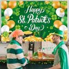 St. Patrick's Day Decorations Banner Happy St Patricks Day Backdrops - 71x44 Inch St. Patricks' Day Decor for Irish-Themed Party Supplies