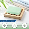 T.Taio Esponjabon Aloe Vera Soap Sponge - Gentle Shower Scrubber - Cleaning Bath Wash Scrub - Dirt & Oil Removal - Massage & Lather Foot, Elbow, & Face - Bathroom Accessories - Fresh Aloe Vera Scent