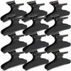 Ondder Black Butterfly Hair Clips for Styling, Cutting, Coloring - Pro Salon Clamps and Claws Hair Accessories